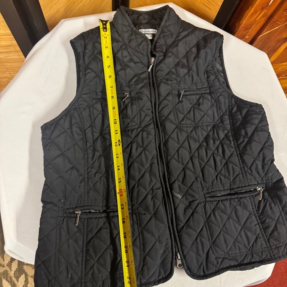 Croft & Barrow Black Quilted Vest - Picture 6 of 6